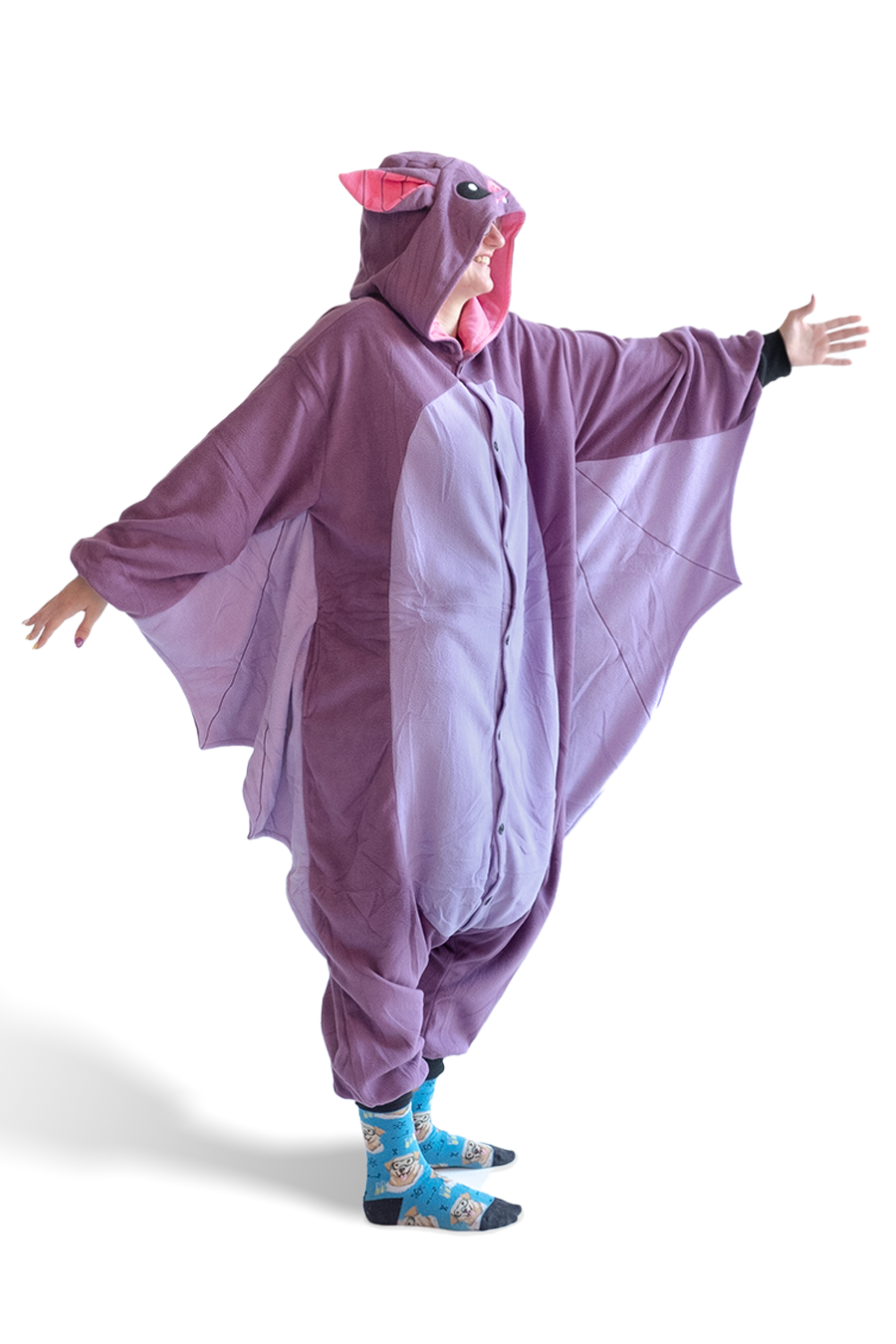 Bat Kigurumi Adult Animal Onesie Costume Pajama By KIGURUMI.COM