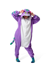 Cheshire Cat Kigurumi Adult Onesie Costume Pajamas Main KIGU-KG-048