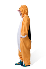 Corgi Kigurumi Adult Onesie Costume Pajamas Side Right KIGU-KG-052