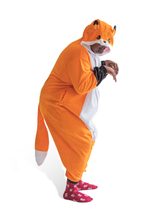 Fox Animal Kigurumi Adult Onesie Costume Pajamas Side Left KIGU-KG-014