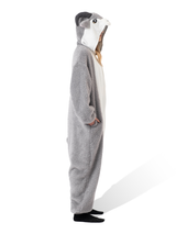 Goat Animal Kigurumi Adult Onesie Costume Pajamas Side KIGU-KG-004