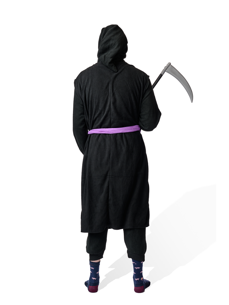 Grim Reaper Kigurumi Adult Onesie Costume Pajamas Back KIGU-KG-017