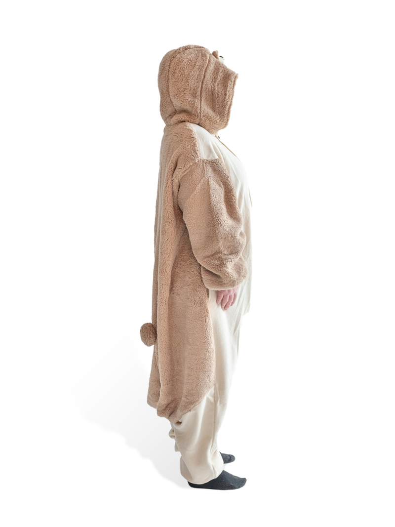 Hedgehog Animal Kigurumi Adult Onesie Costume Pajamas Side Left2 KIGU-KG-034