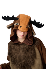 Moose Kigurumi Adult Onesie Costume Pajamas Hood3 KIGU-KG-025