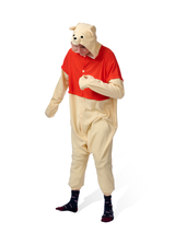 Pooh Kigurumi Adult Onesie Costume Pajamas Main2 KIGU-KG-047