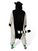 Raccoon Animal Kigurumi Adult Onesie Costume Pajamas Back KIGU-KG-007_2