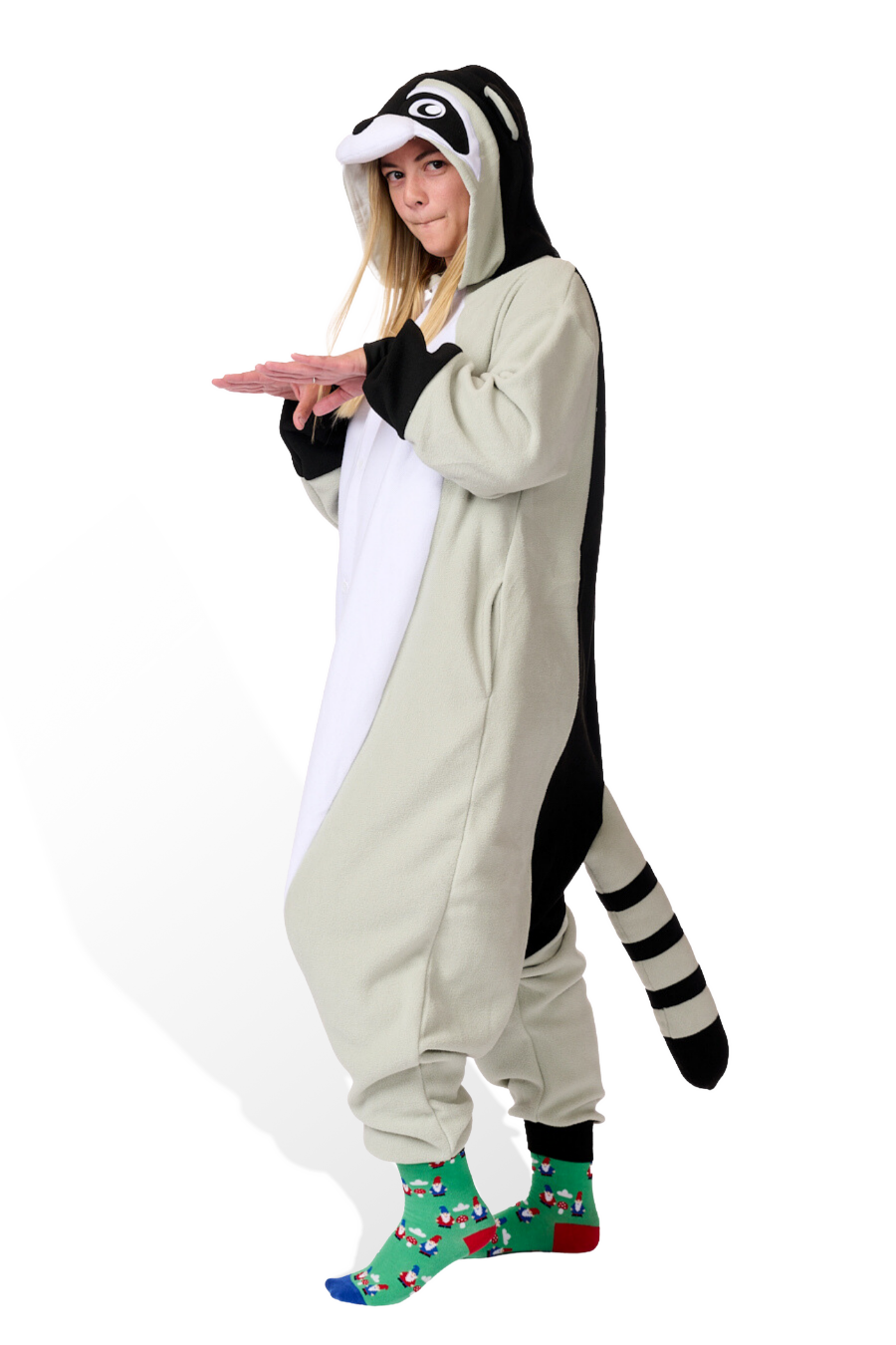 Raccoon Kigurumi Adult Animal Onesie Costume Pajama By KIGURUMI.COM