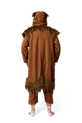 Sasquatch Kigurumi Adult Onesie Costume Pajamas Back KIGU-KG-021