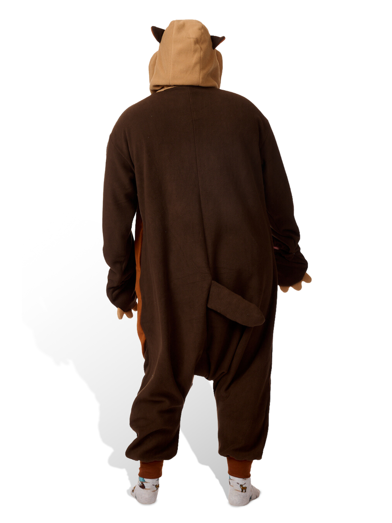 Sea Otter Animal Kigurumi Adult Onesie Costume Pajamas Back KIGU-KG-009