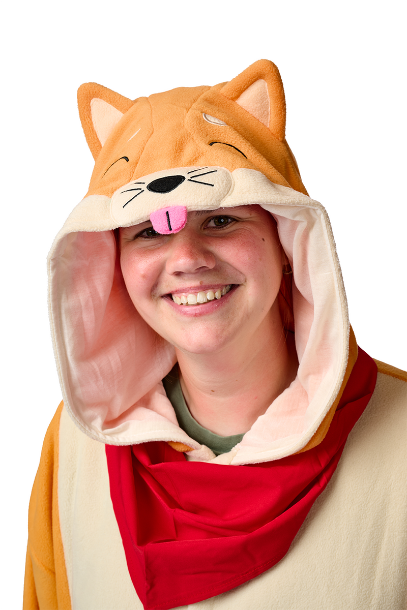 Shiba Inu Kigurumi Adult Onesie Costume Pajamas Hood KIGU-KG-026