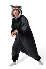 Werewolf Kigurumi Adult Onesie Costume Pajamas Main2 KIGU-KG-023