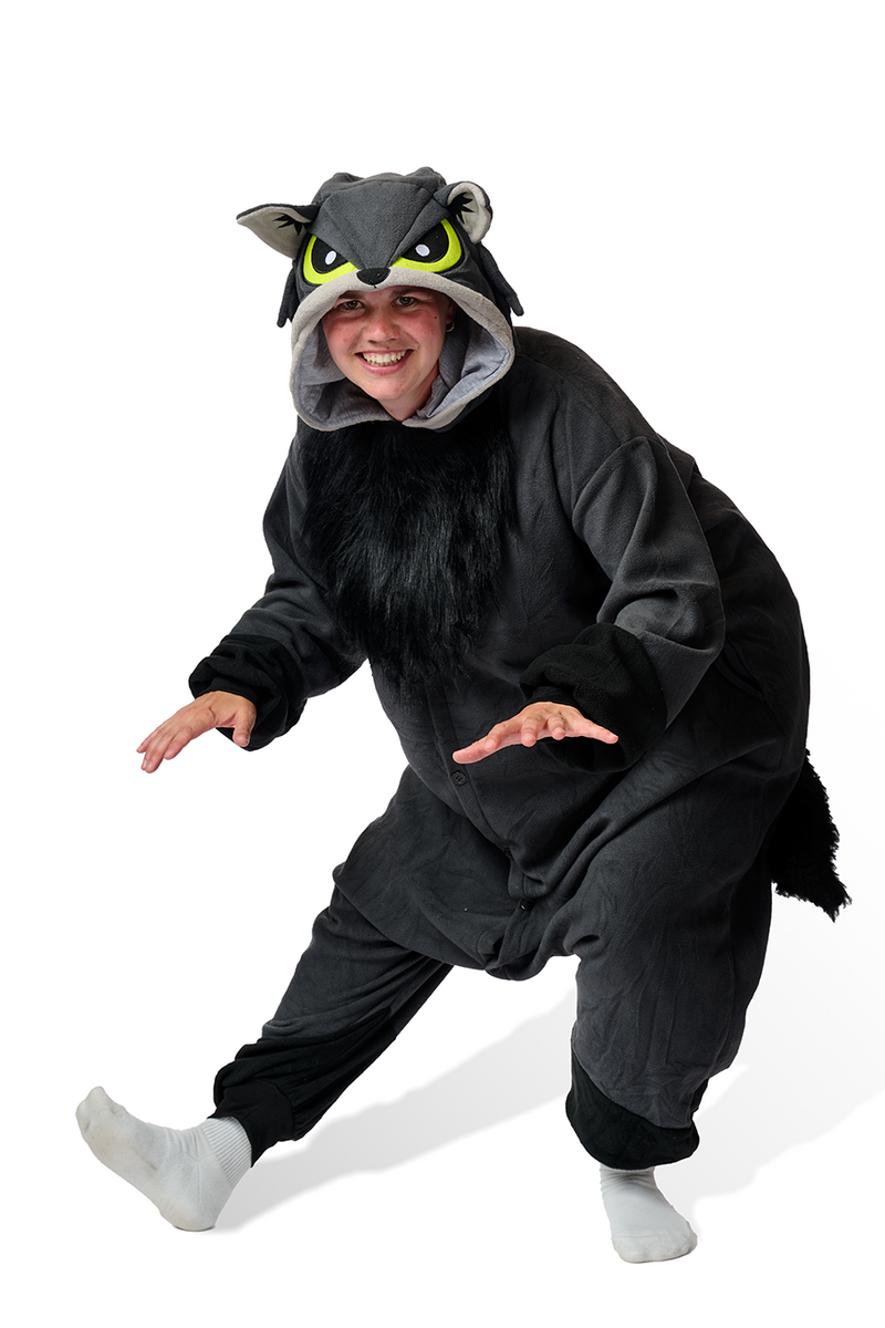 Werewolf Kigurumi Adult Onesie Costume Pajamas Main KIGU-KG-023