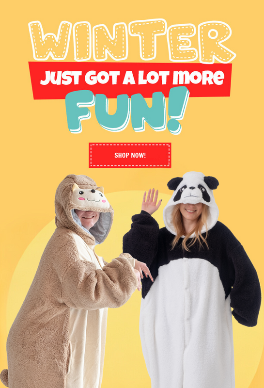 Winter Just got a Lot more Fun with our Animal Kigurumi - SHOP NOW!