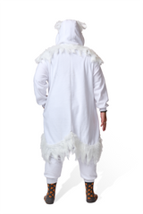 Yeti Animal Kigurumi Adult Onesie Costume Pajamas Back KIGU-KG-021Y