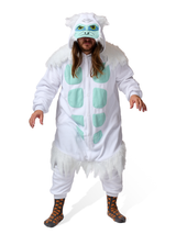 Yeti Animal Kigurumi Adult Onesie Costume Pajamas Main2 KIGU-KG-021Y