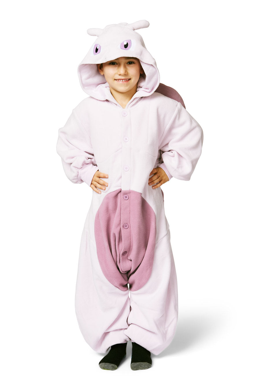 Kids Mewtwo Pokemon Kigurumi Character Onesie Costume Pajama By Sazac 